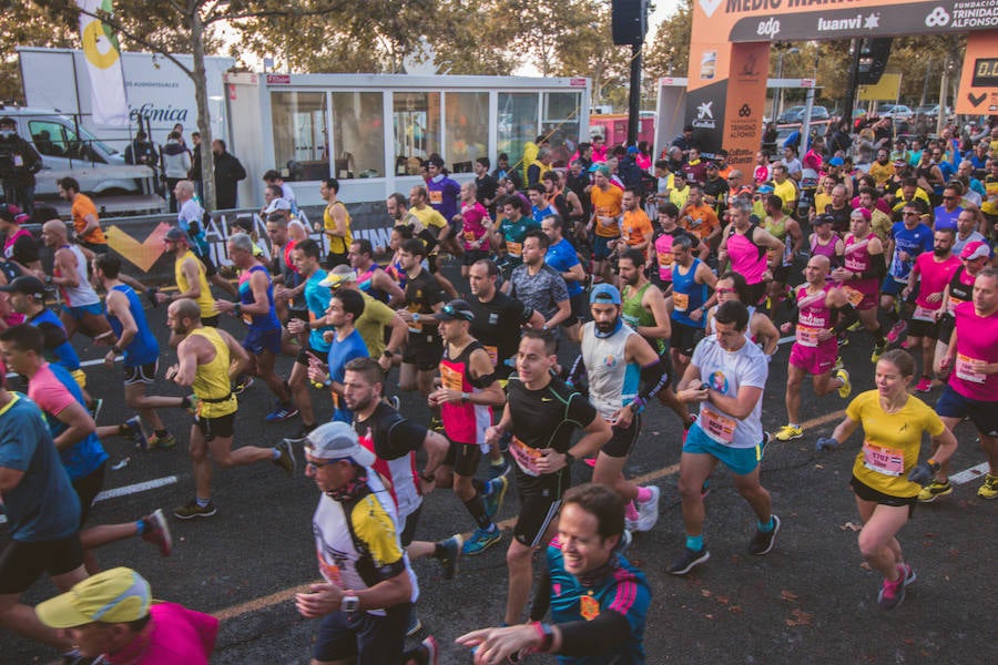 Fotos: Medio Maratón Valencia 2018