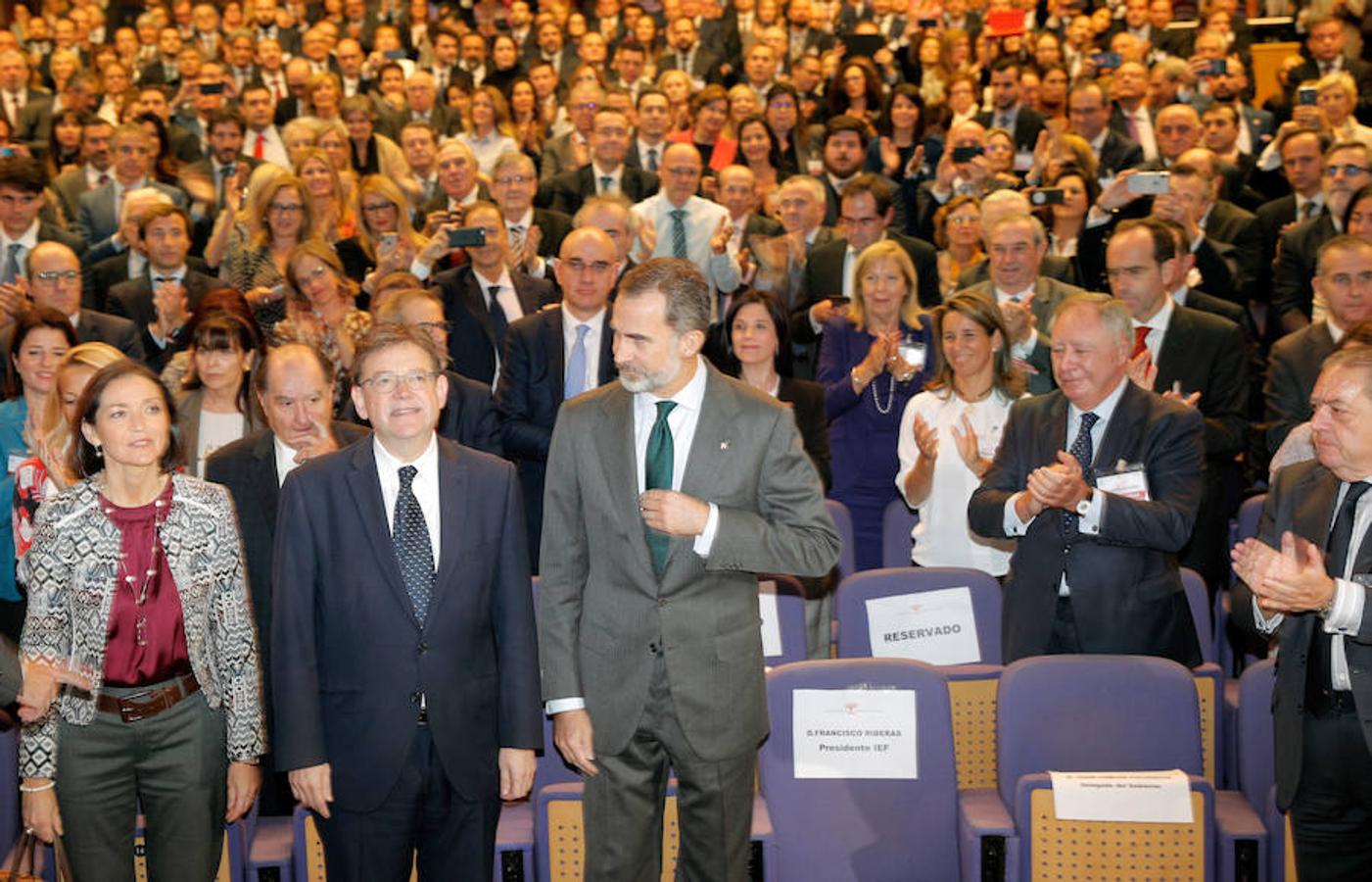 Fotos: El rey Felipe VI inaugura el XXI Congreso Nacional de Empresa Familiar en Valencia