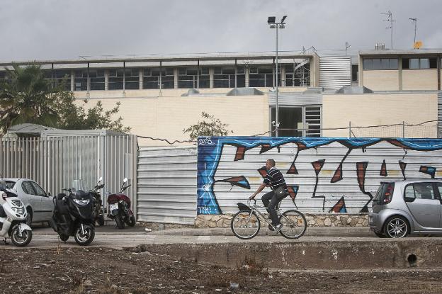 Las obras que se ejecutaron en el centro educativo. 