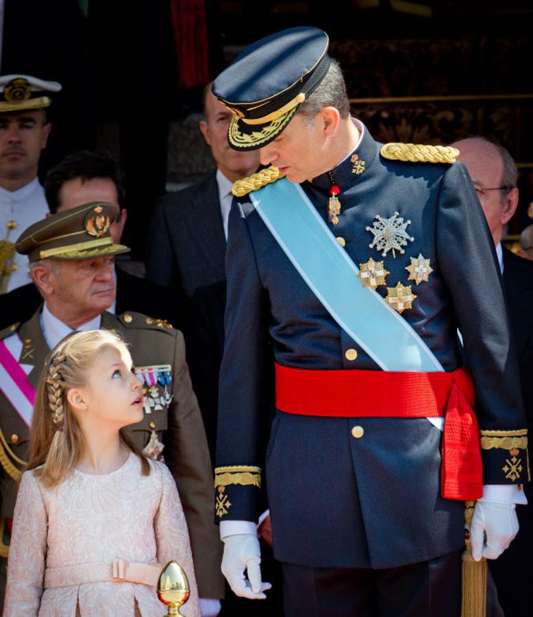 La princesa de Asturias celebra su cumpleaños este 31 de octubre leyendo el primer artículo de la Constitución