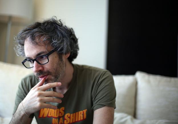 El pianista James Rhodes en Valencia. 