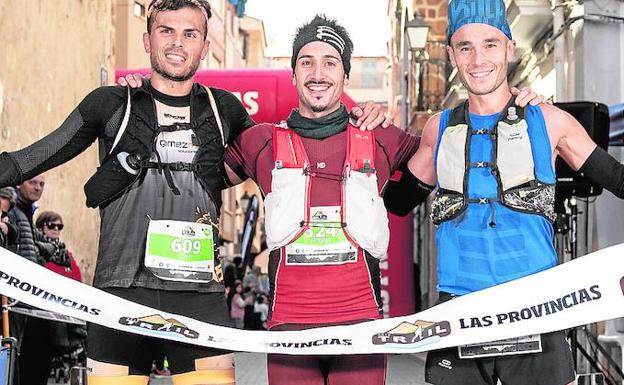 Los vencedores de la categoría masculina de la 30K.