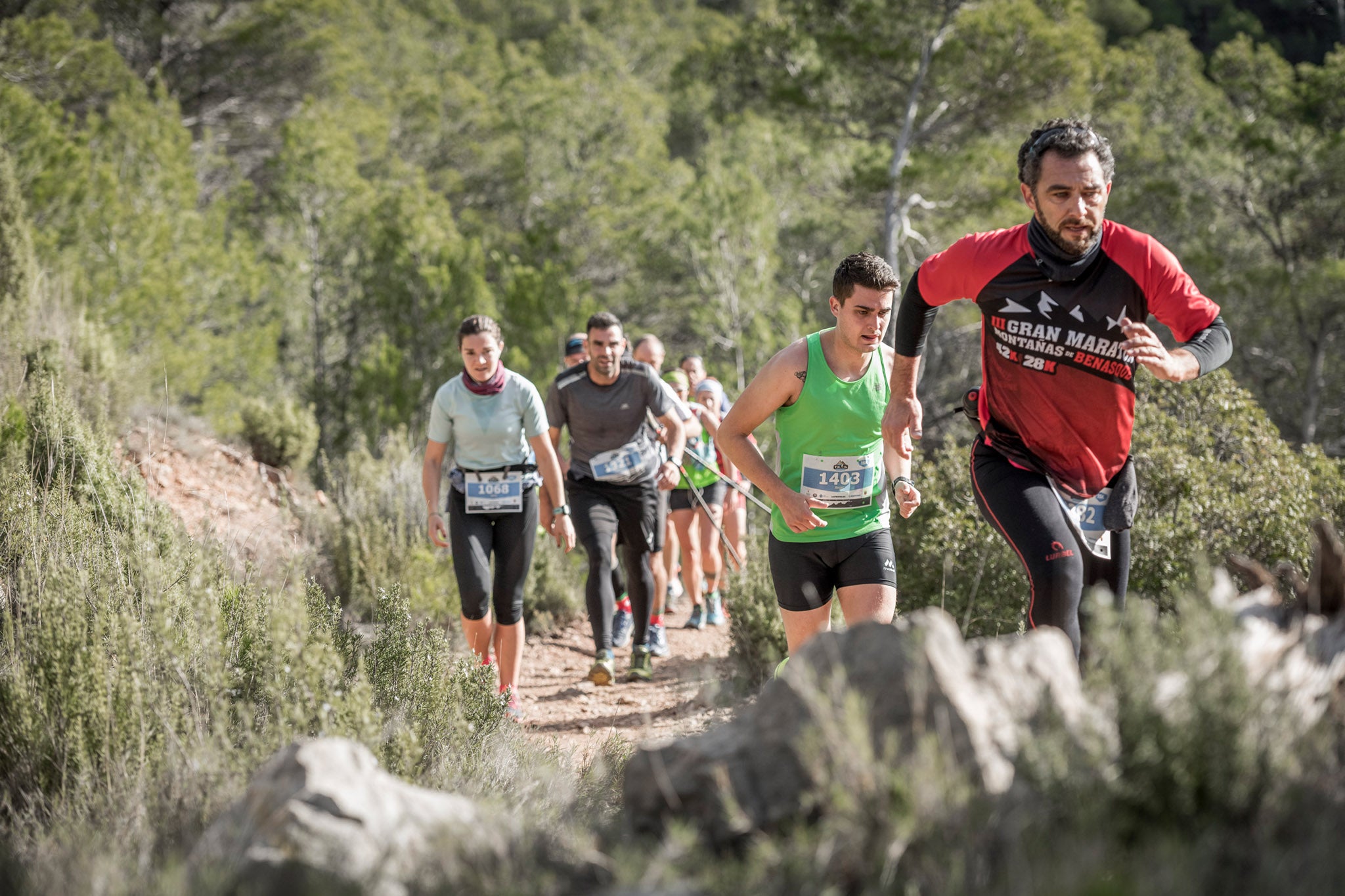 Galería de fotos de la carrera de 15 kilómetros del Trail de Montanejos celebrado el pasado 3 de noviembre