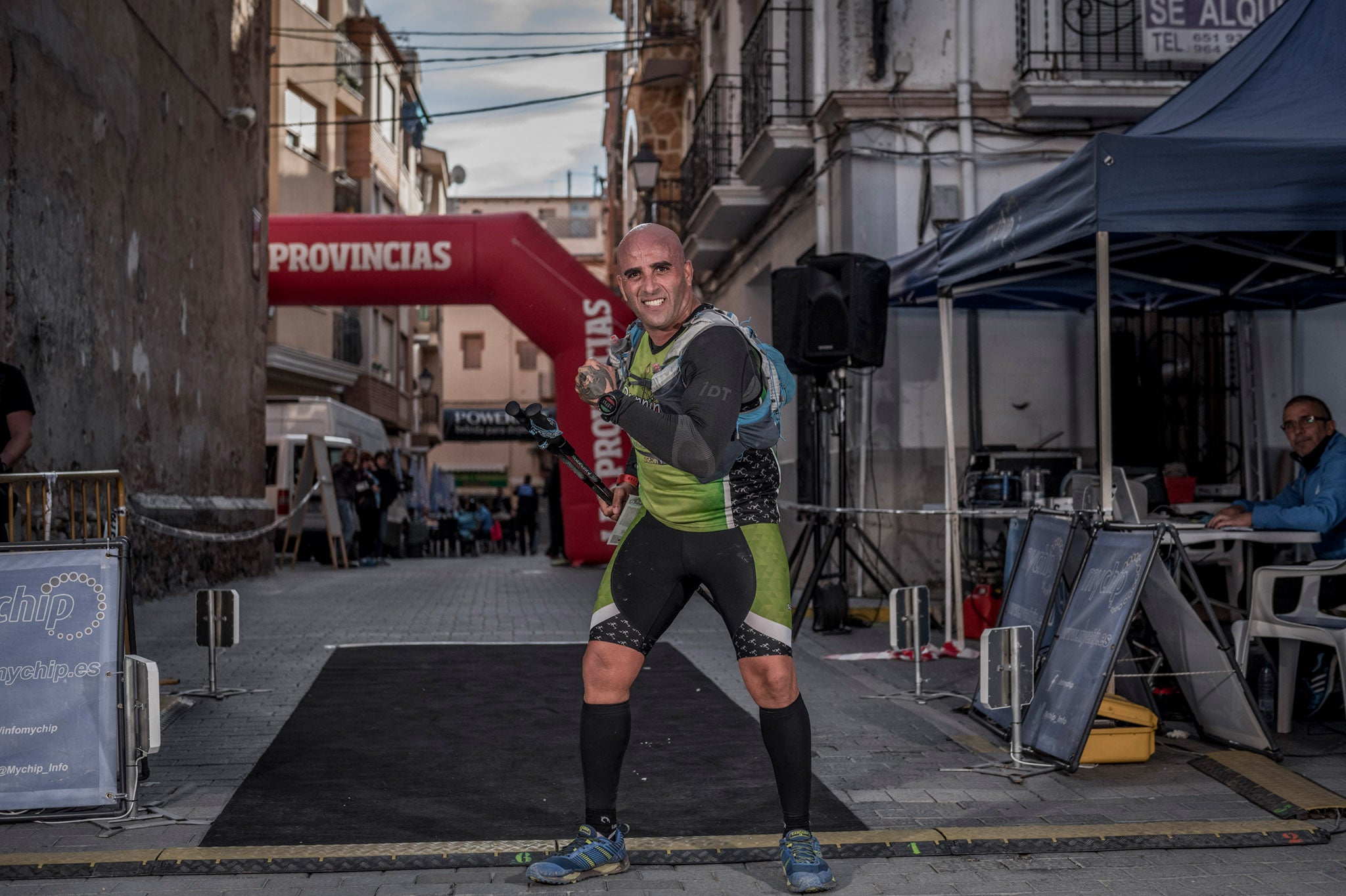 Galería de fotos de la llegada a meta de la carrera de 55 kilómetros del Trail de Montanejos 2018 