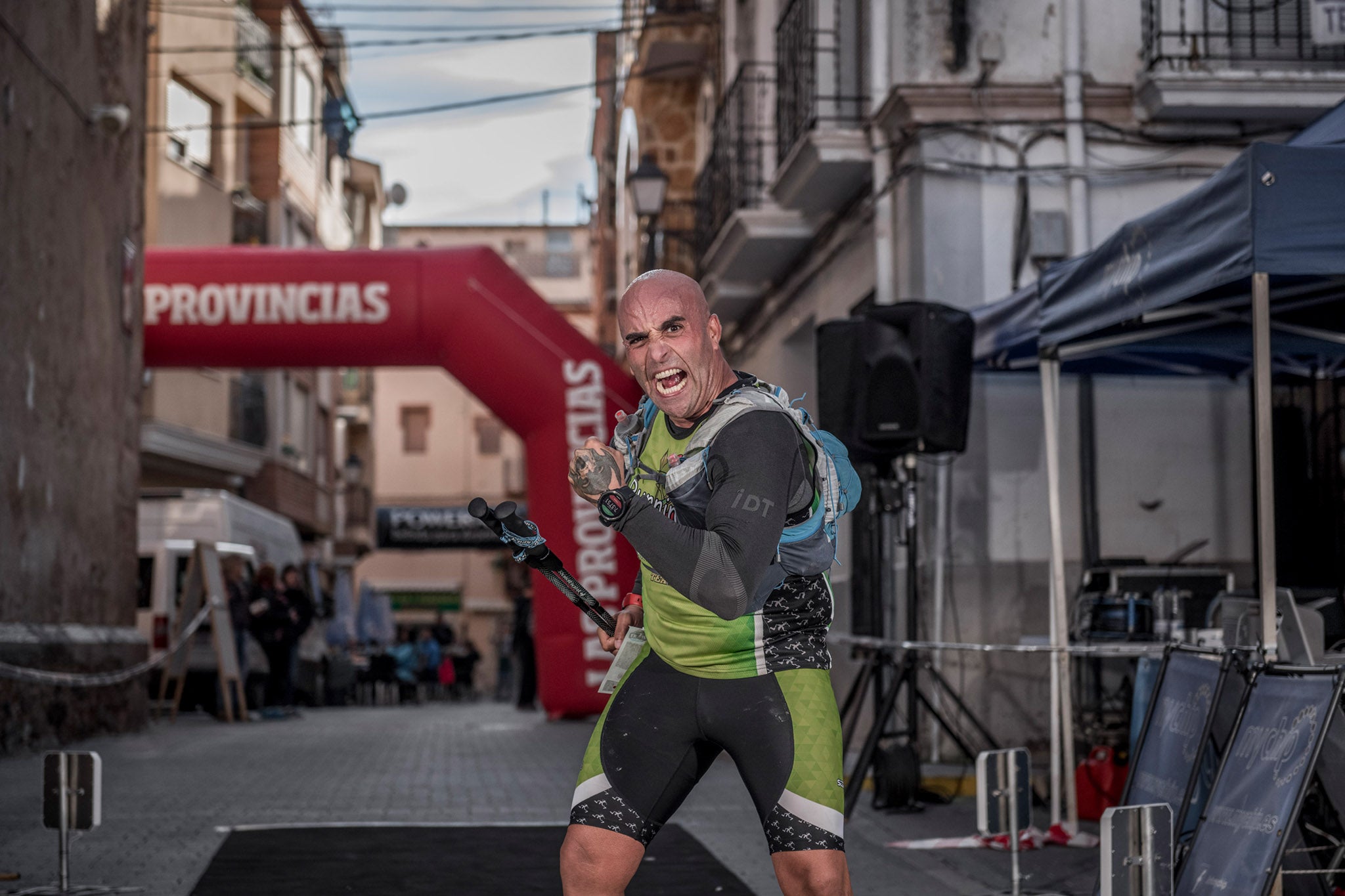 Galería de fotos de la llegada a meta de la carrera de 55 kilómetros del Trail de Montanejos 2018 