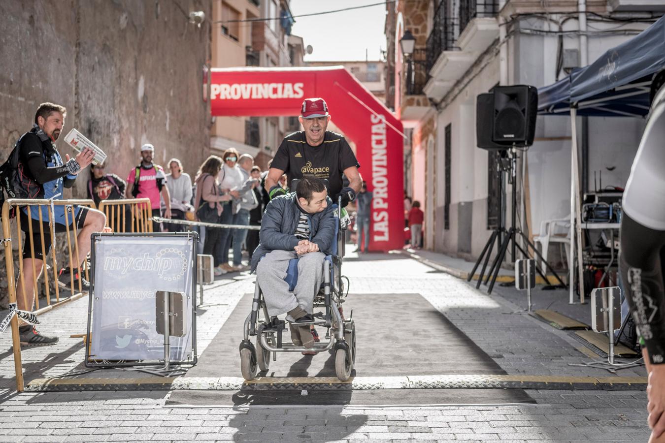 Galería de fotos de la llegada a meta de la carrera de 30 kilómetros del Trail de Montanejos 2018