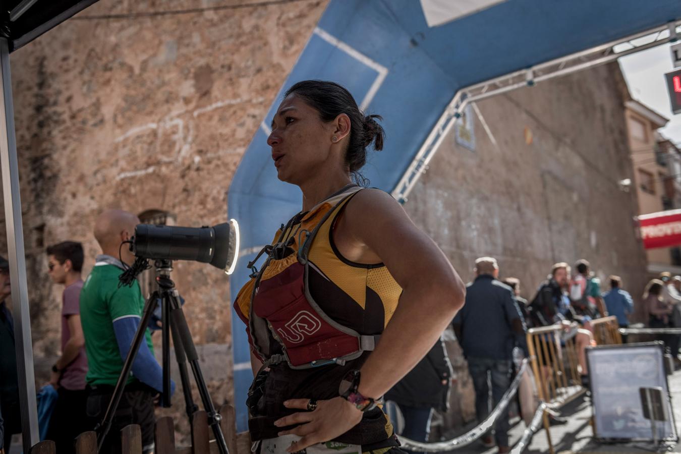 Galería de fotos de la llegada a meta de la carrera de 30 kilómetros del Trail de Montanejos 2018