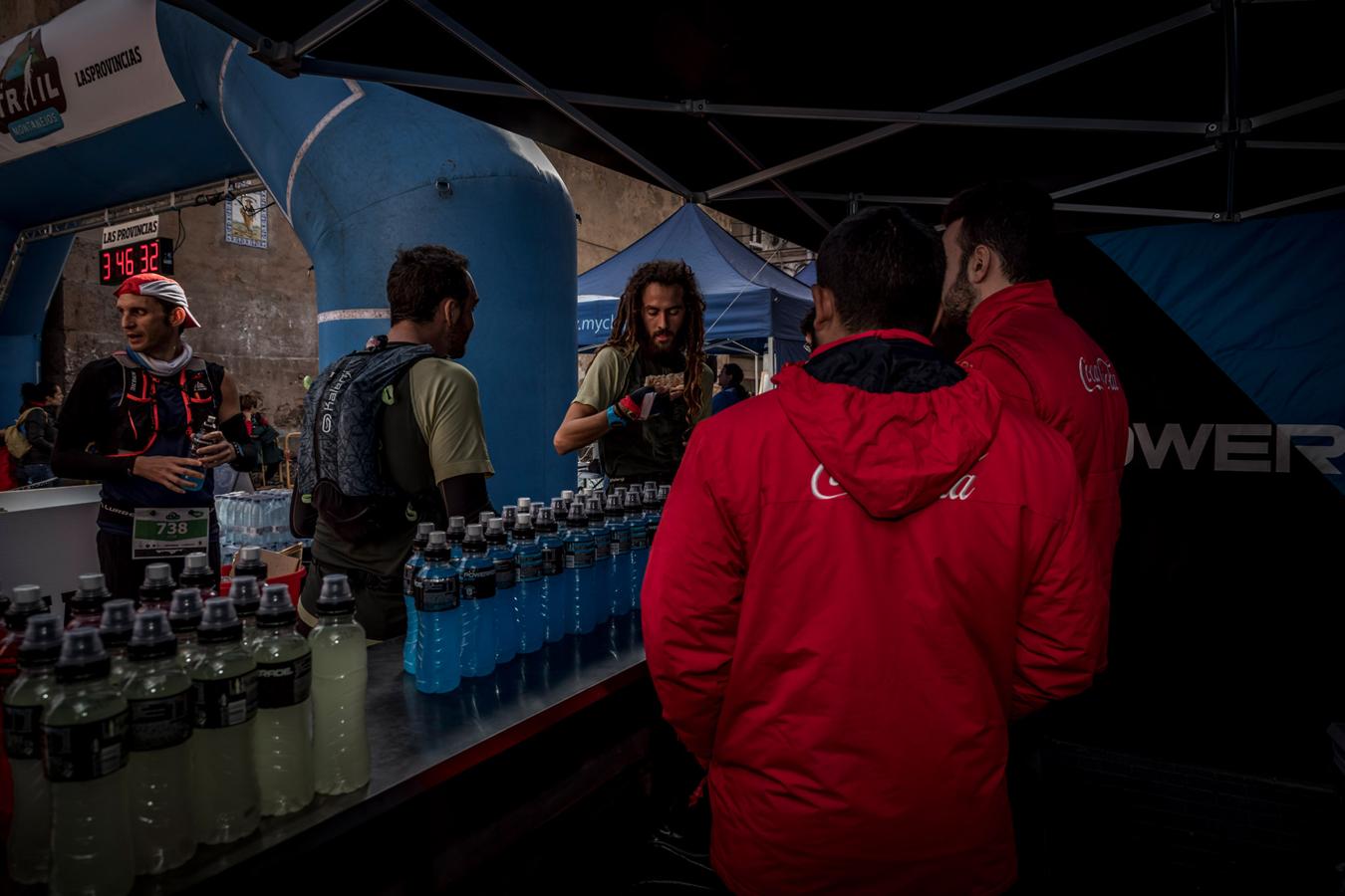 Galería de fotos de la llegada a meta de la carrera de 30 kilómetros del Trail de Montanejos 2018