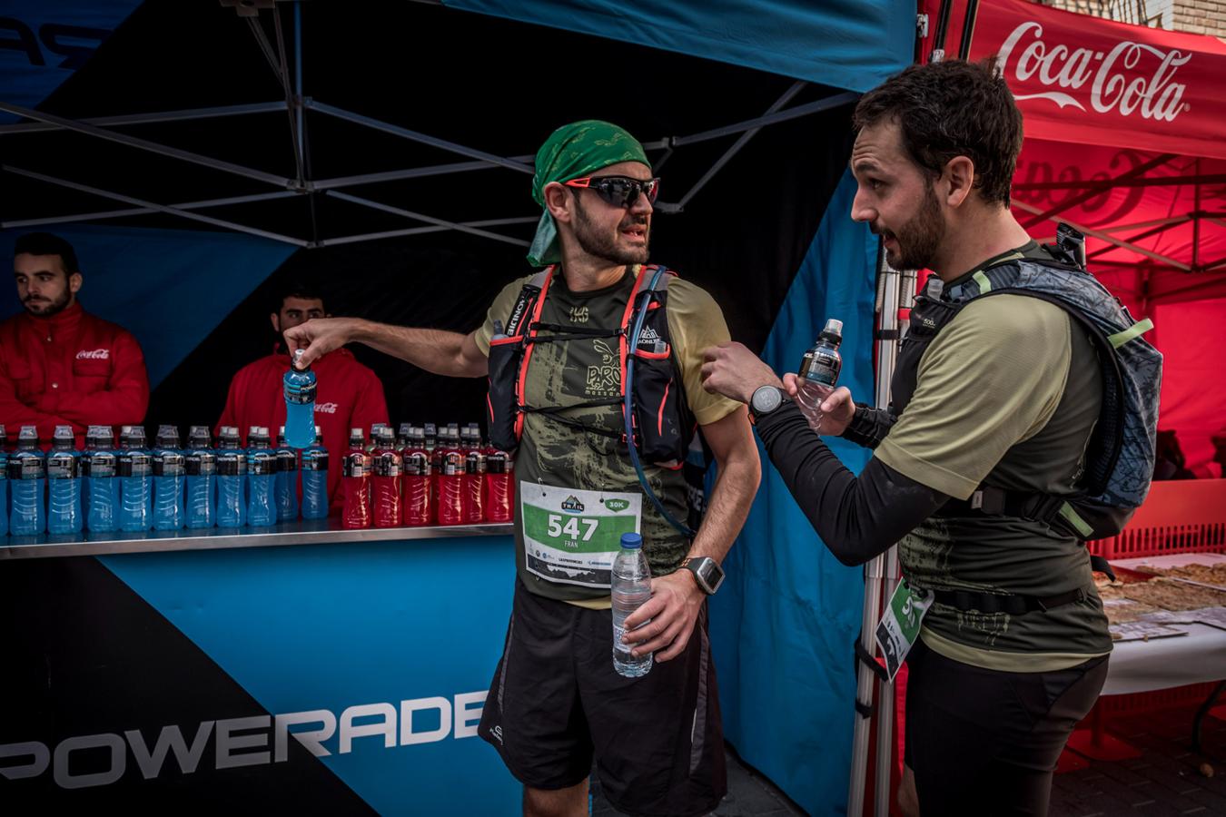 Galería de fotos de la llegada a meta de la carrera de 30 kilómetros del Trail de Montanejos 2018