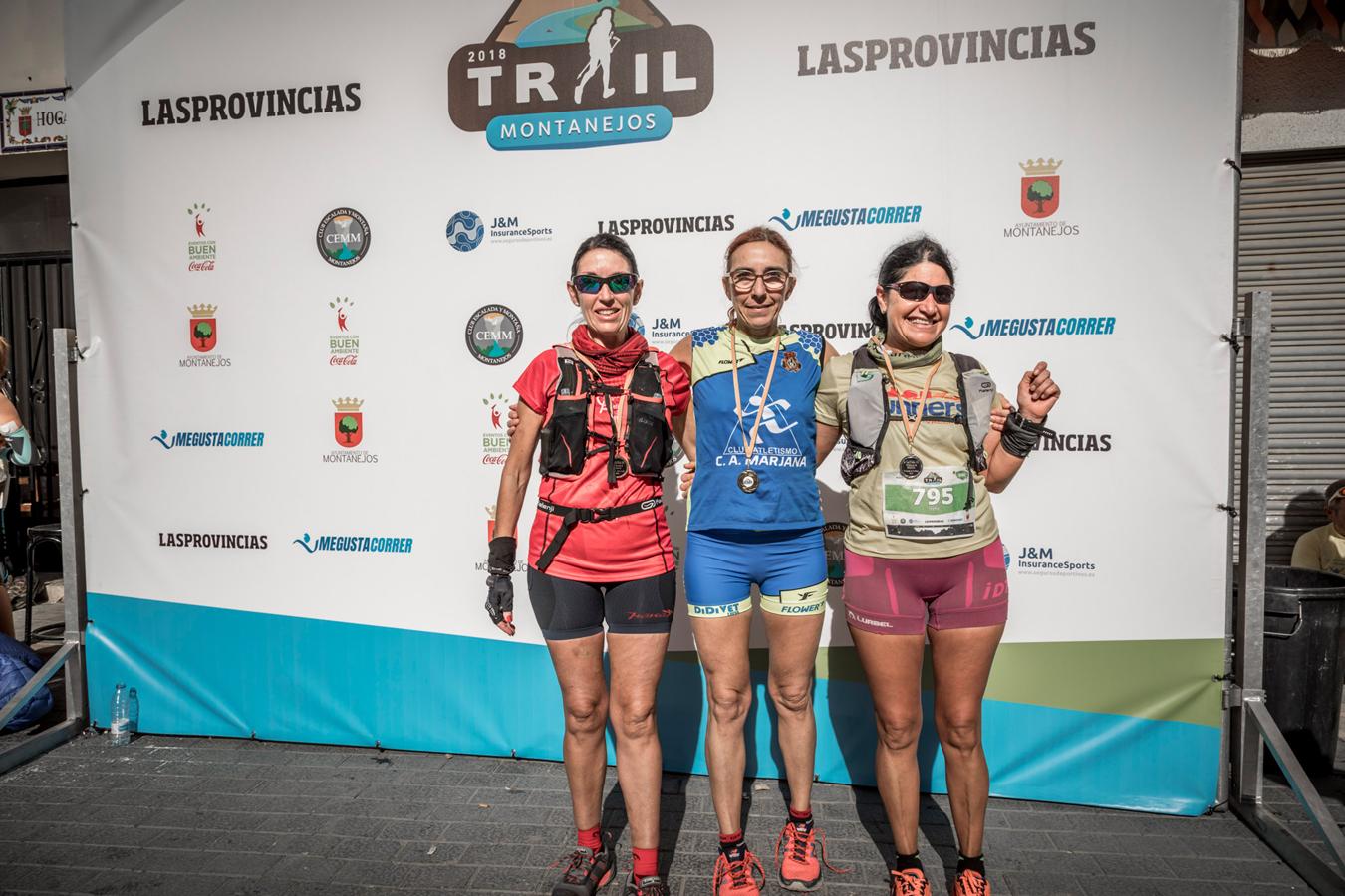 Galería de fotos de la llegada a meta de la carrera de 30 kilómetros del Trail de Montanejos 2018