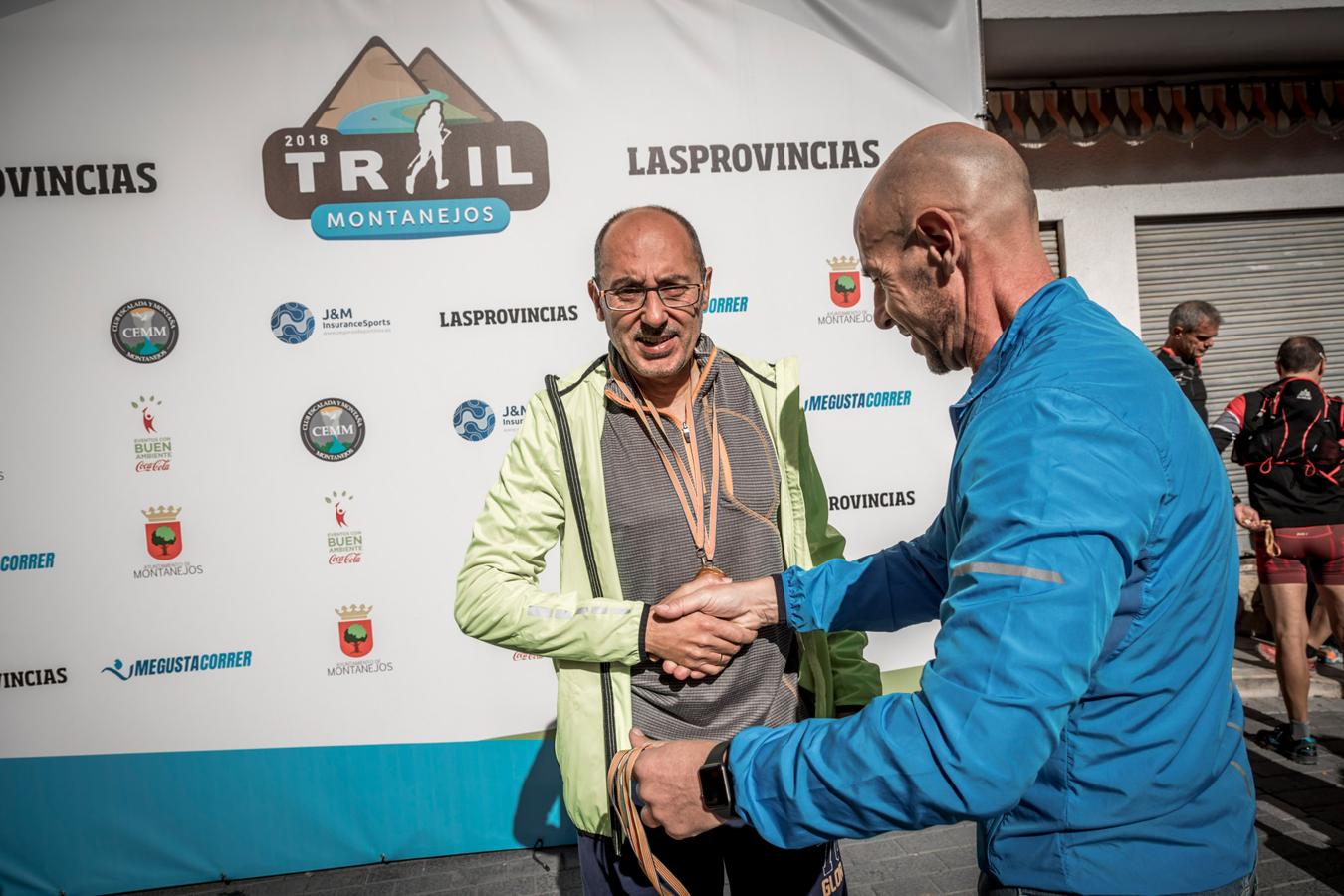 Galería de fotos de la llegada a meta de la carrera de 30 kilómetros del Trail de Montanejos 2018