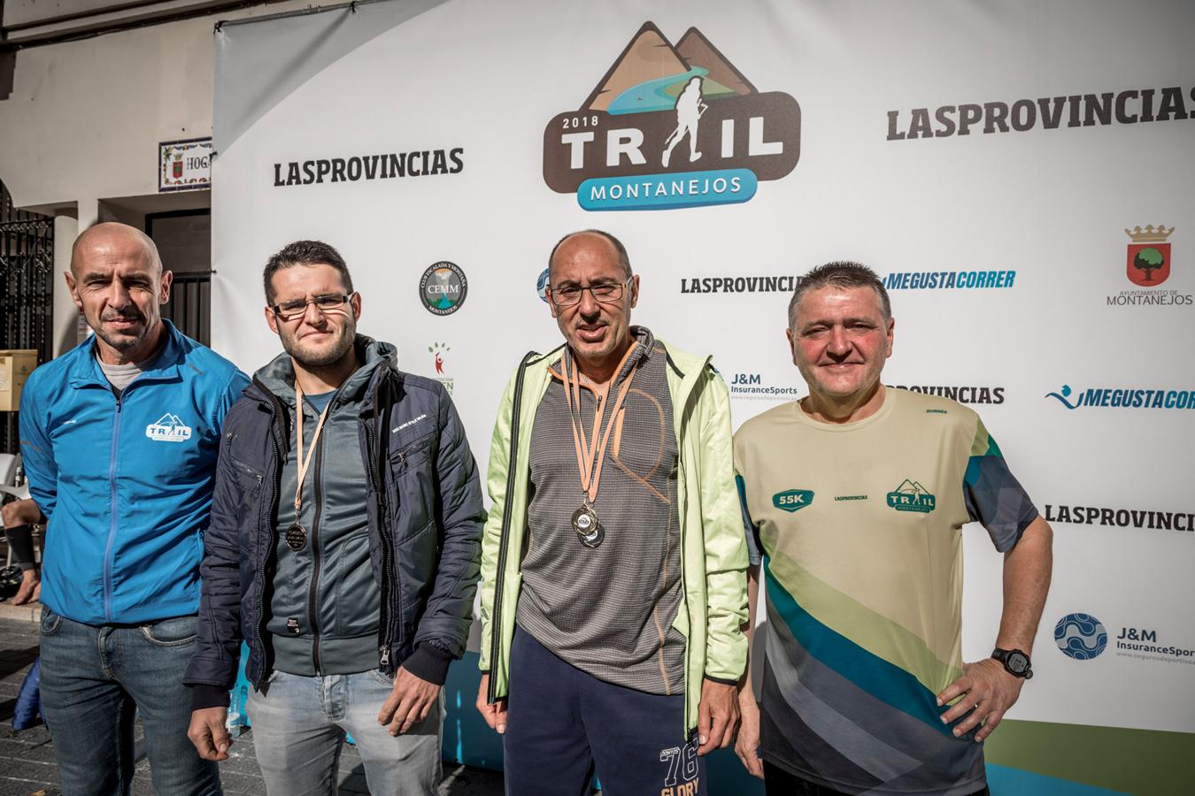 Galería de fotos de la llegada a meta de la carrera de 30 kilómetros del Trail de Montanejos 2018