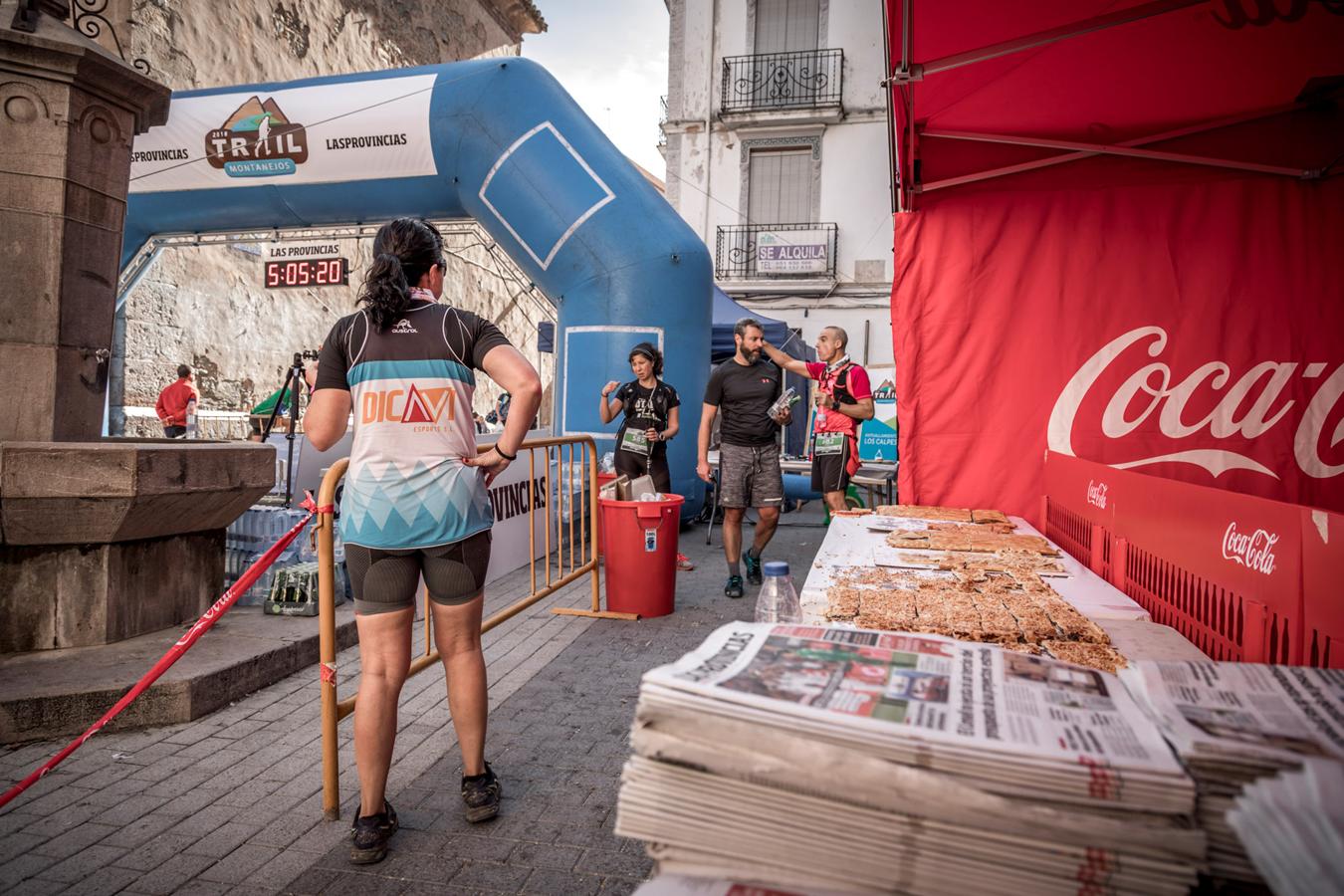 Galería de fotos de la llegada a meta de la carrera de 30 kilómetros del Trail de Montanejos 2018