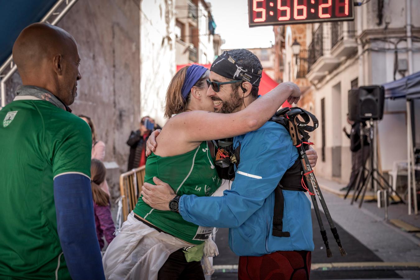 Galería de fotos de la llegada a meta de la carrera de 30 kilómetros del Trail de Montanejos 2018