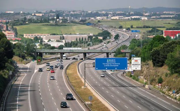 Autopista AP-7, donde la banda efectuaba su actividad delictiva.