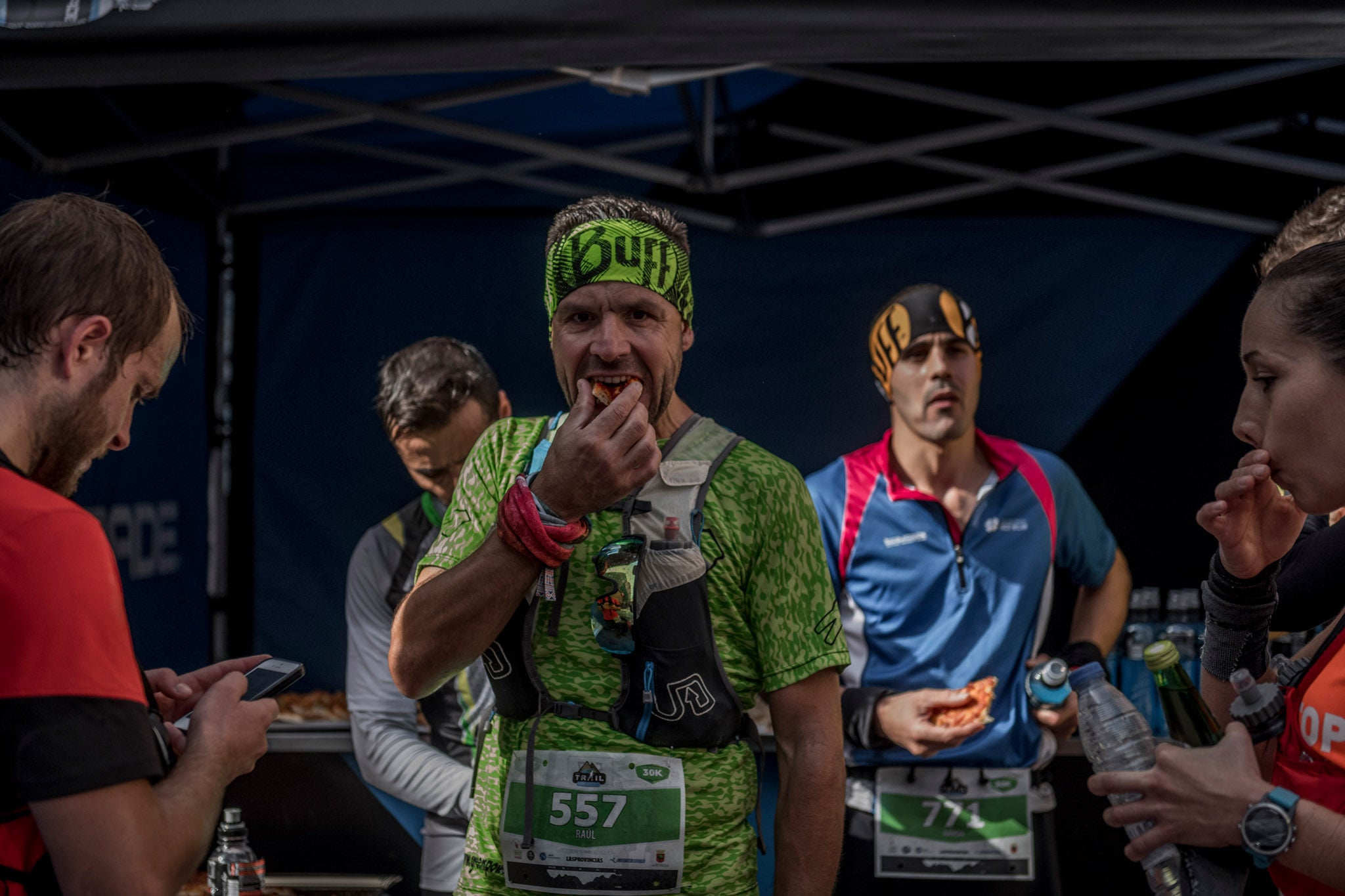 Galería de fotos de la llegada a meta de la carrera de 30 kilómetros del Trail de Montanejos 2018