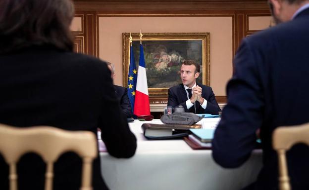 El presidente de Francia, Emmanuel Macron.