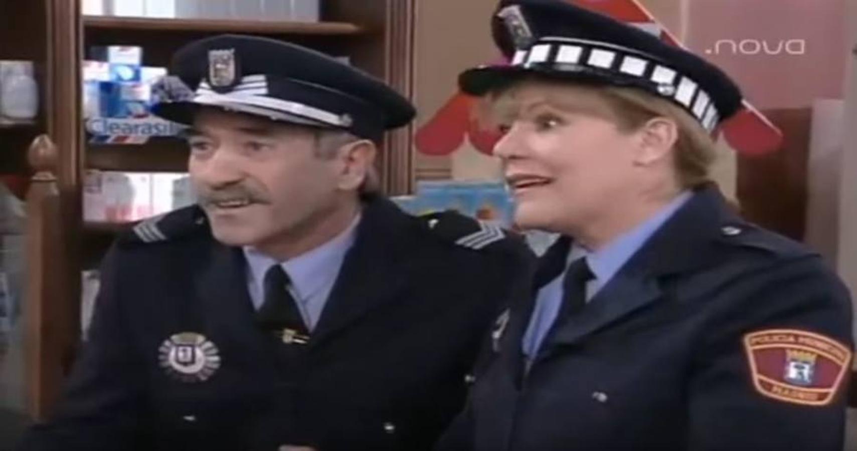 Cesáreo Estébanez (Romerales) y María Garralón (María de la Encarnación), en la serie.