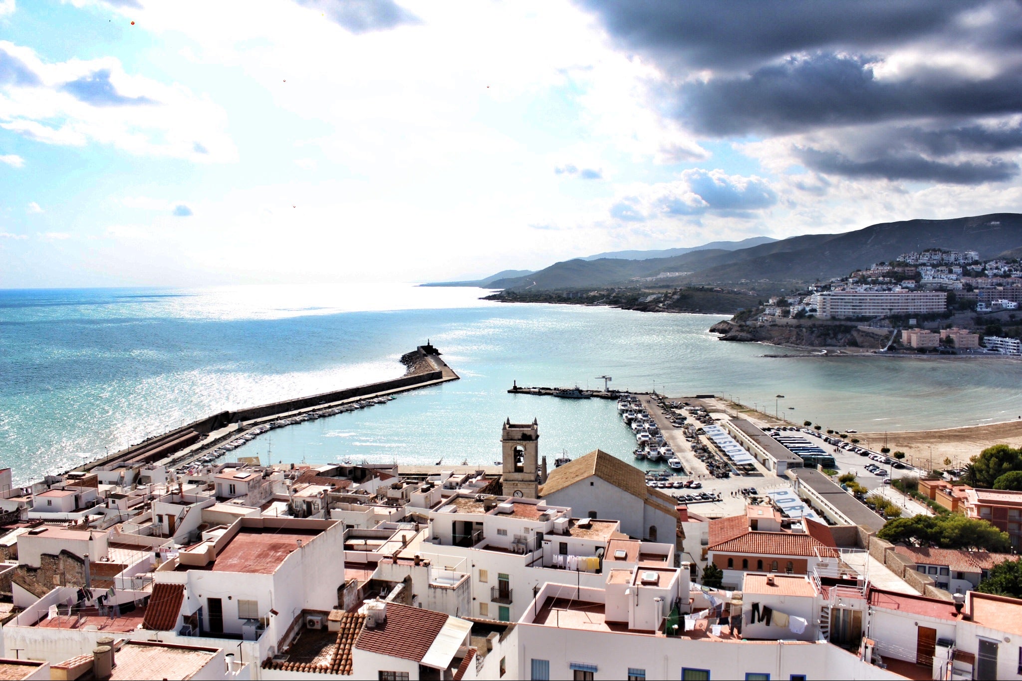 15. El mar desde Peñíscola.