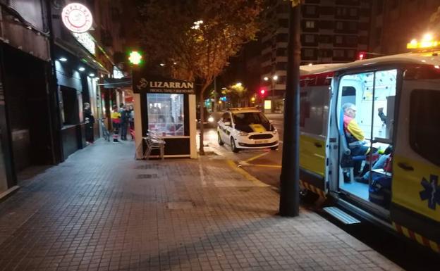 El lugar donde se produjo el atropello.