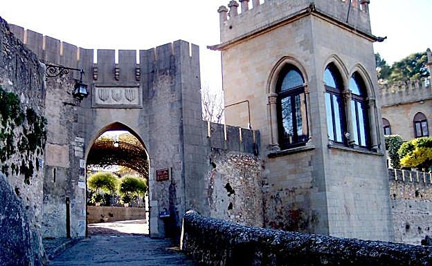 El castillo de Xàtiva (Valencia). 