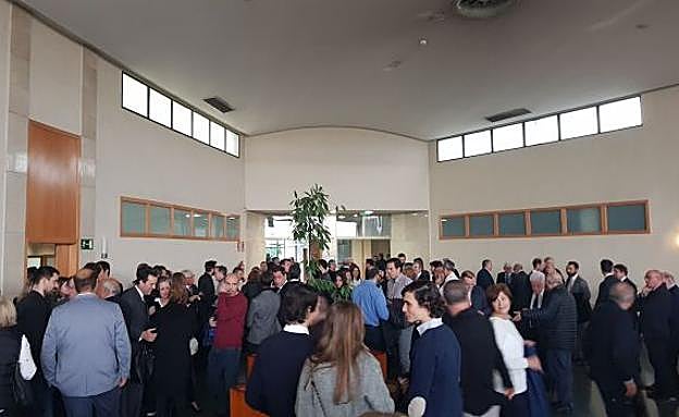 Funeral de Abelardo Salvo en el Tanatorio Municipal de Valencia.