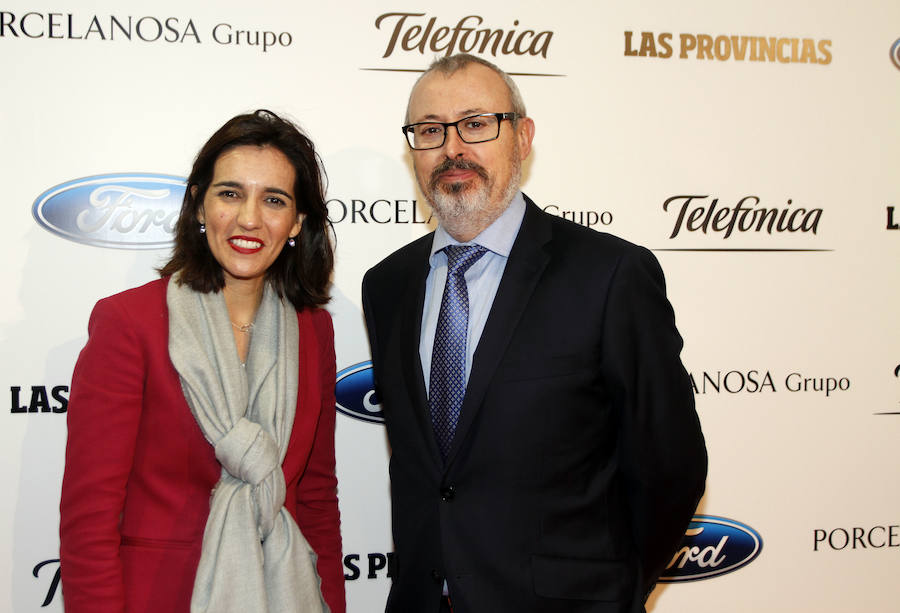 Teresa Bayarri y Javier Quiles, director de Relaciones Externas de Consum.