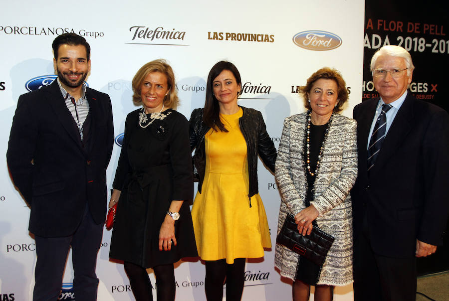 Luis Tobajas, María Cinta Almansa, Silvia Enguix, María José Moragues y José Laguarda, de Inspección de Trabajo.