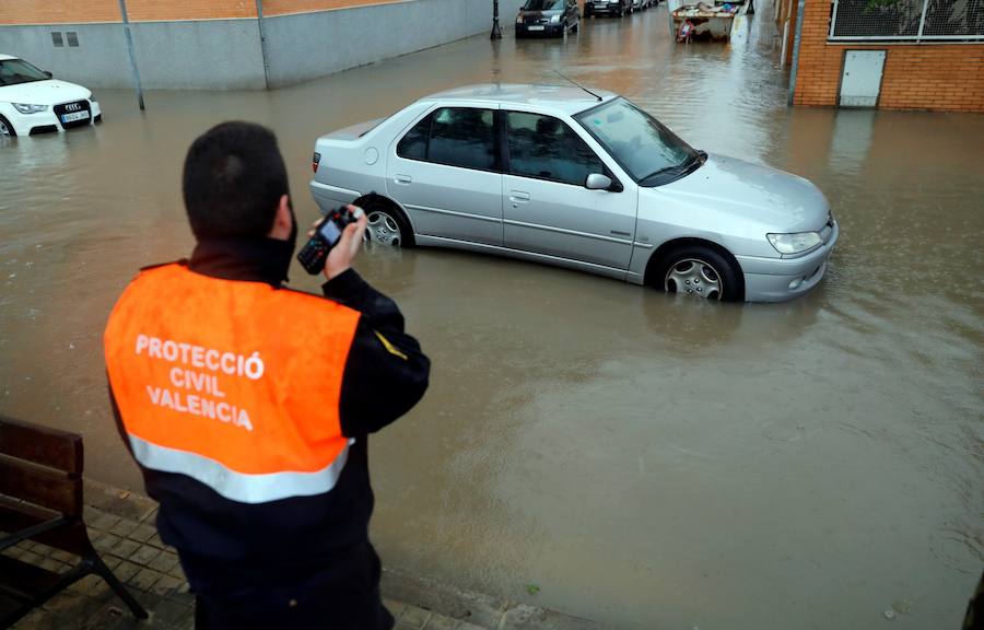 Inundaciones en Valencia.