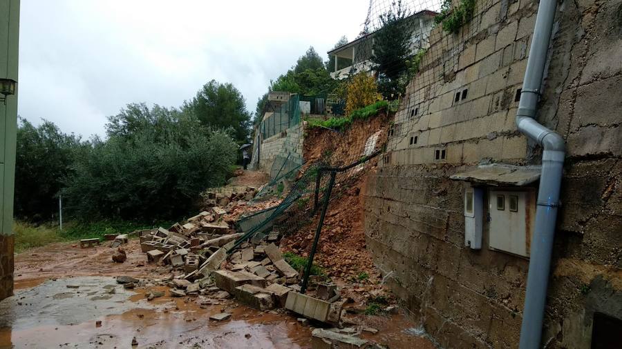 Fotos: Lluvias en Valencia: Desbordamientos, inundaciones y carreteras cortadas en la provincia de Valencia