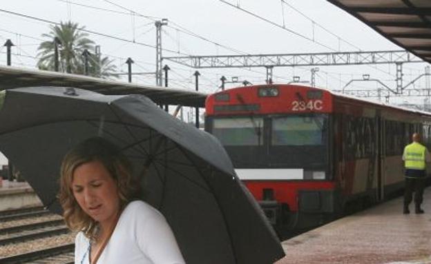 Imagen de archivo de un tren de Cercanías.