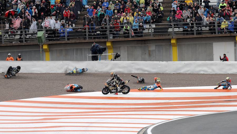 Así está siendo la última jornada del mundial de motociclismo en Cheste