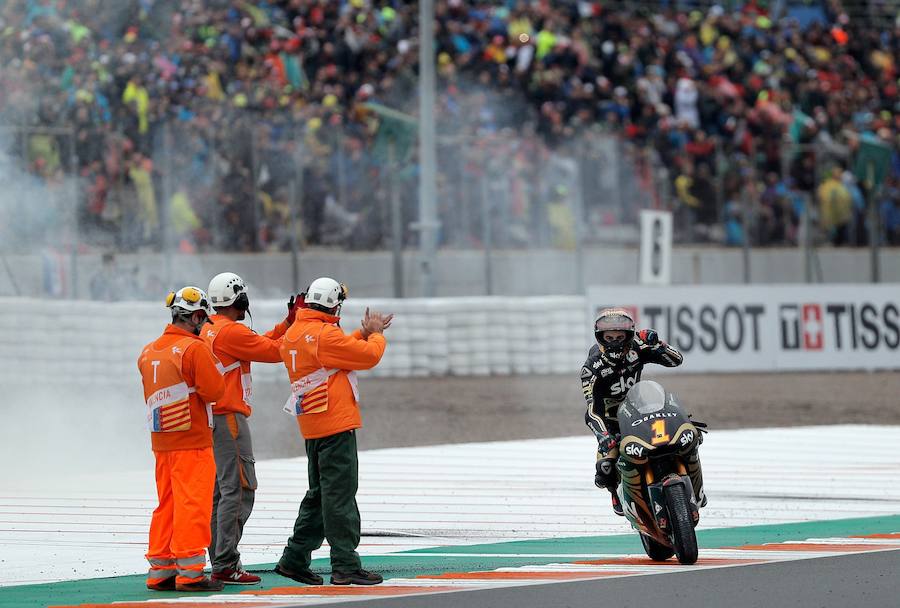 Así está siendo la última jornada del mundial de motociclismo en Cheste