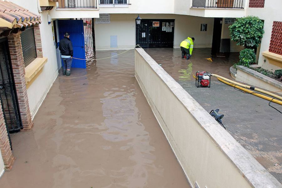 Las lluvias en Torrevieja.