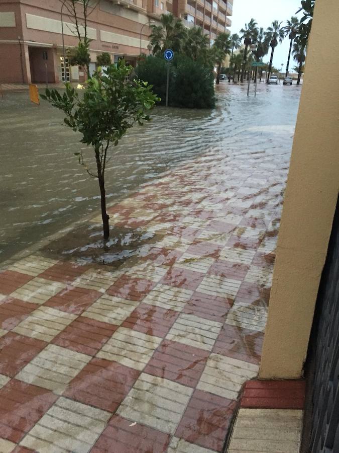 Passeig dels Tarongers, zona Lago Azul, en Tavernes de la Valldigna.