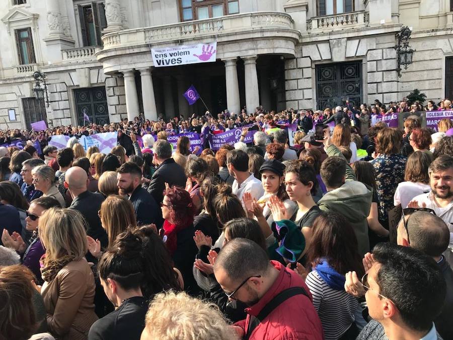 Fotos: Fotos Manifestación contra la violencia de género en Valencia