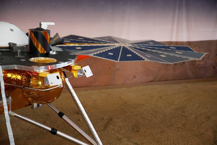 Fotos: InSight de la NASA aterriza en Marte