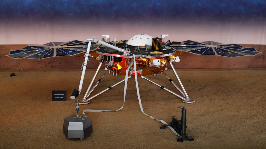 Fotos: InSight de la NASA aterriza en Marte