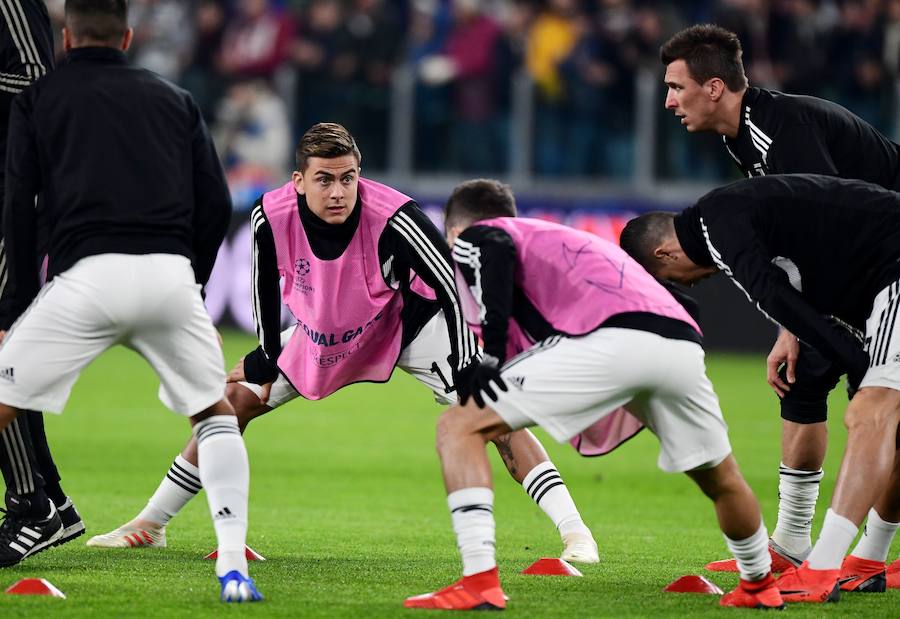 Estas son las imágenes que deja el partido de la jornada cinco de la Liga de Campeones en el Juventus Stadium