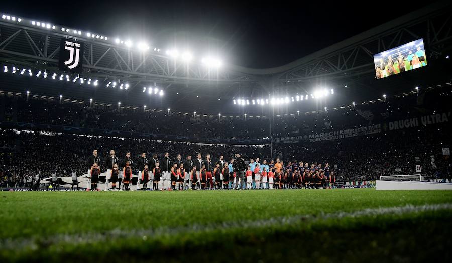 Estas son las imágenes que deja el partido de la jornada cinco de la Liga de Campeones en el Juventus Stadium