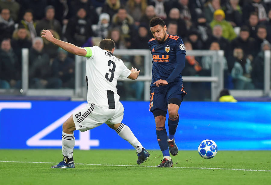 Estas son las imágenes que deja el partido de la jornada cinco de la Liga de Campeones en el Juventus Stadium