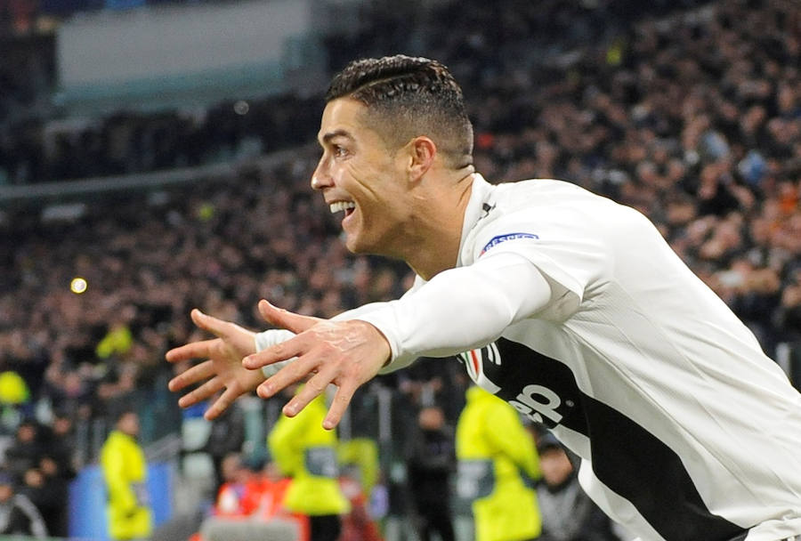 Estas son las imágenes que deja el partido de la jornada cinco de la Liga de Campeones en el Juventus Stadium