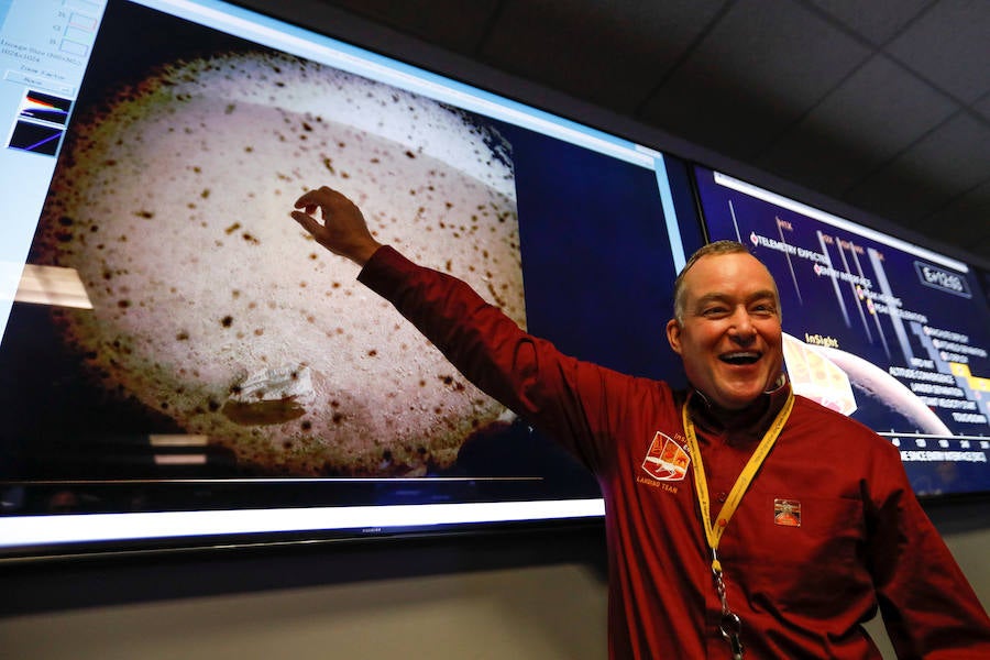 Fotos: InSight de la NASA aterriza en Marte