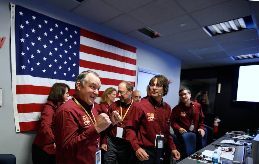 Fotos: InSight de la NASA aterriza en Marte