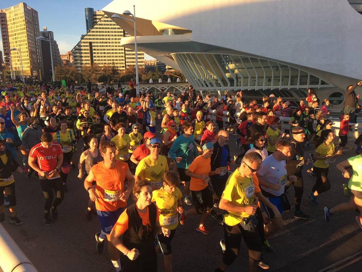 Las mejores imágenes del Maratón Valencia Trinidad Alfonso EDP