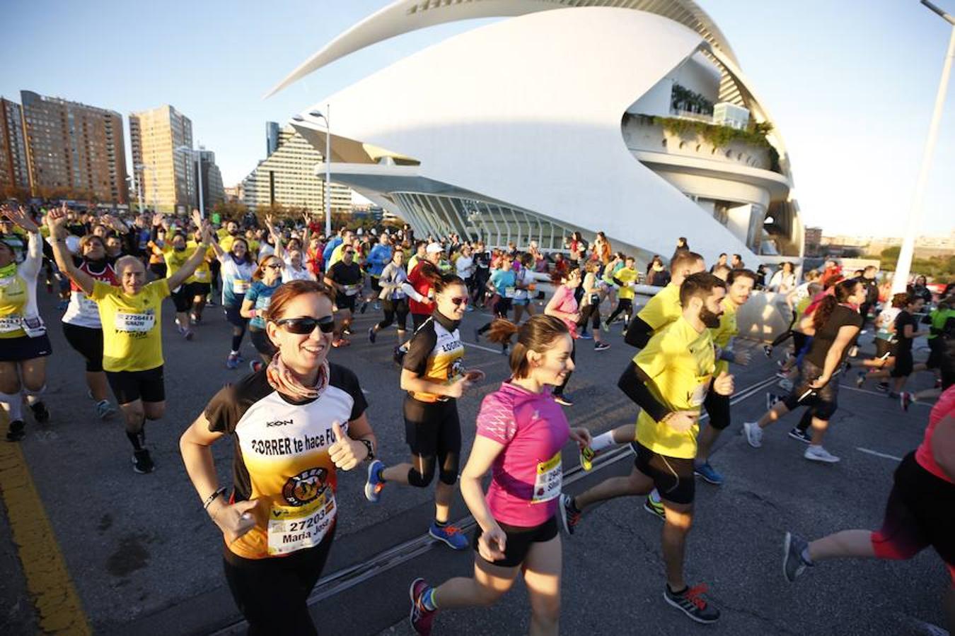 Las mejores imágenes del Maratón Valencia Trinidad Alfonso EDP