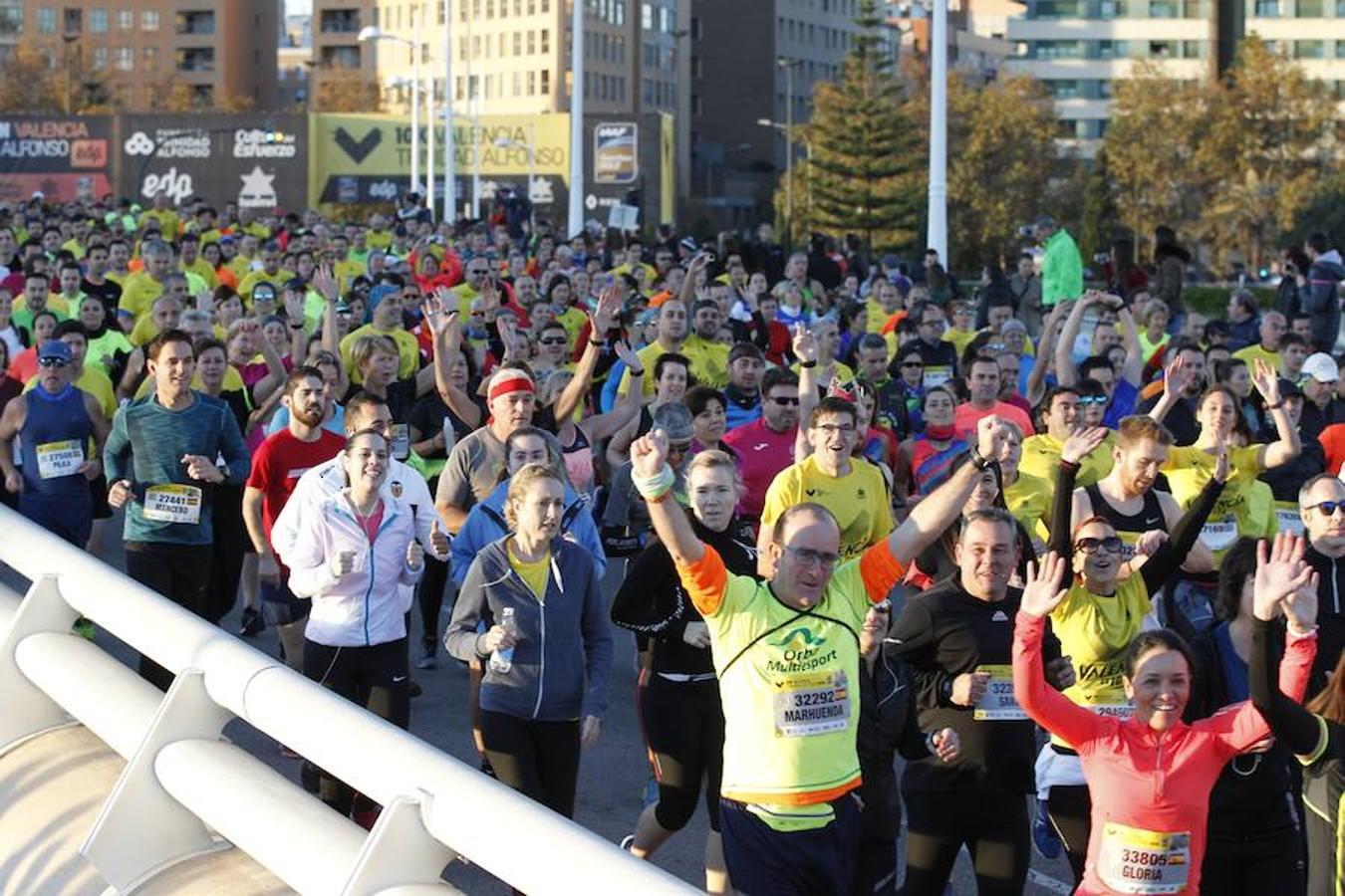 Las mejores imágenes del Maratón Valencia Trinidad Alfonso EDP