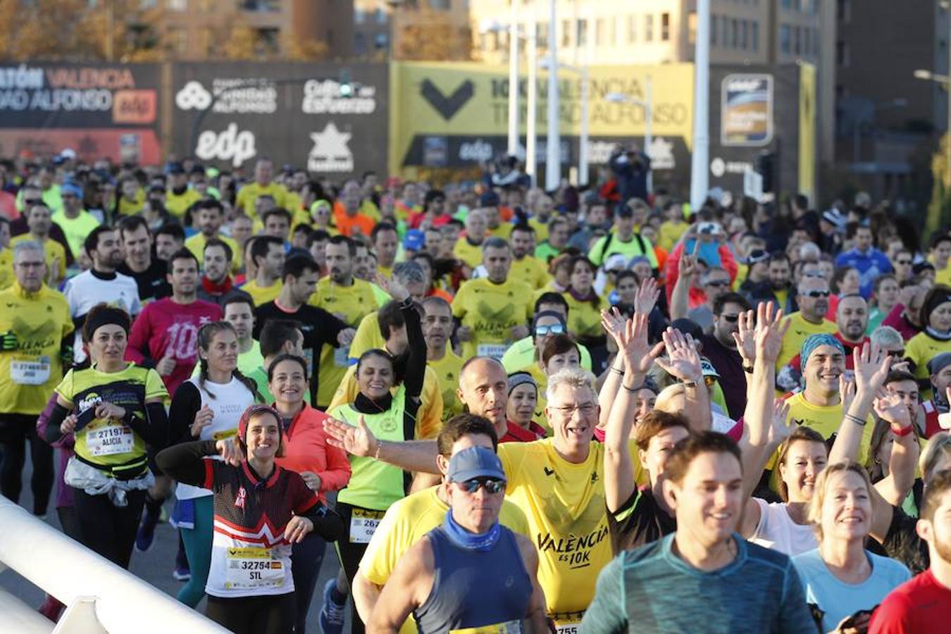 Las mejores imágenes del Maratón Valencia Trinidad Alfonso EDP