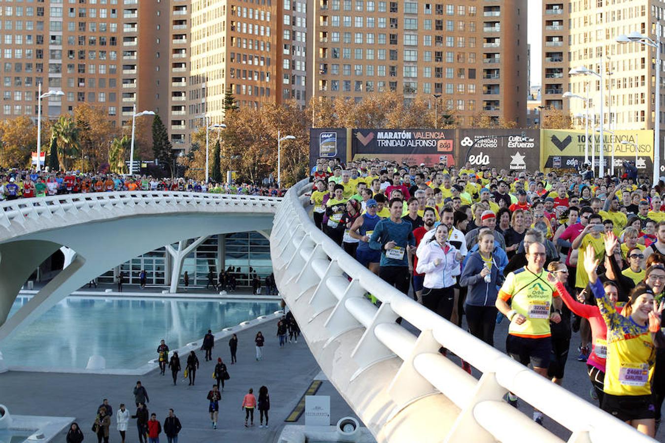 Las mejores imágenes del Maratón Valencia Trinidad Alfonso EDP