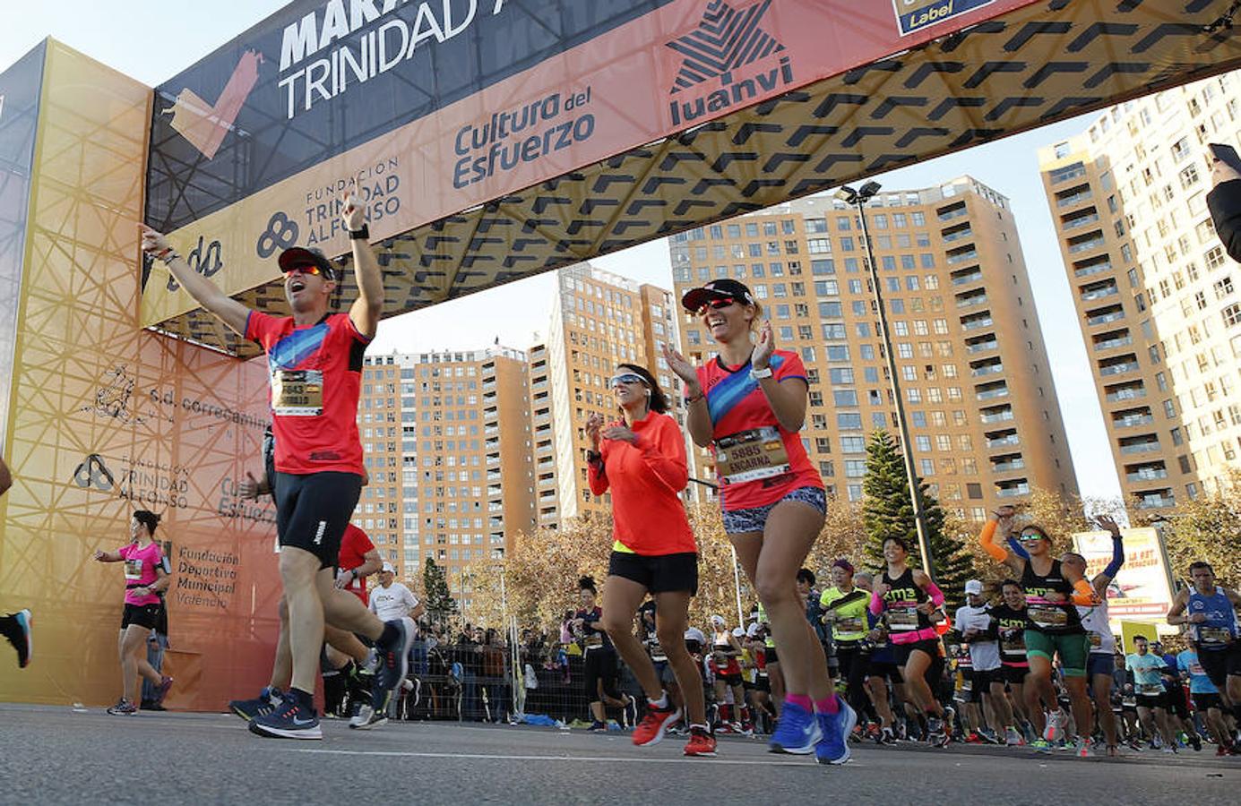 Las mejores imágenes del Maratón Valencia Trinidad Alfonso EDP